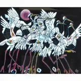 Jiang Tie Feng, Rhythm, 1992, silkscreen on vellum