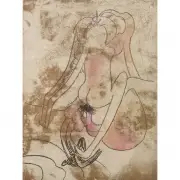 Erotic Composition by Roberto Matta, etching and aquatint, sold Feb 2022