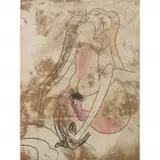 Roberto Matta, Erotic Composition, etching and aquatint