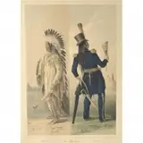 George Catlin Wi-Jun-Jon, Wi-Jun-Jon, an Assassinboin Chief, hand colored lithograph