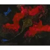 Hans Otto Boehm, Gold Rush, circa 1950, oil on paper
