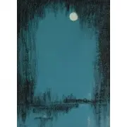 Hans Otto Boehm, Serenity, mixed media on panel