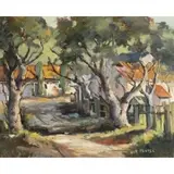 Will Frates, Mission San Jose, oil on masonite