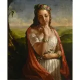 Lilly Martin Spencer, The May Queen, circa 1848, oil on canvas
