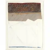 Charles Hobson, Beach House No. 1, 1979, Pastel, Watercolor and Collage on Paper
