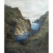 Mel Brenner, Fridays Cove, oil on canvas