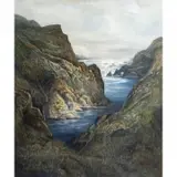 Mel Brenner, Fridays Cove, oil on canvas