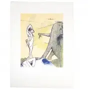 Untitled by Dorothea Tanning, 1974, lithograph, sold May 2022