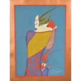 Mihail Chemiakin, Nijinsky and Petrushka, screenprint