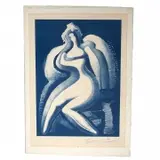 Alexander Archipenko, Coquette, 1950, lithograph