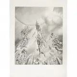 Degravitation 1937 by Rockwell Kent, lithograph, sold May 2022