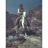 Frank Tenney Johnson, A Lone Rider Alhambra