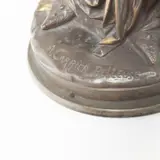 Albert-Ernest De Carrier-Belleuse, The Reader, bronze