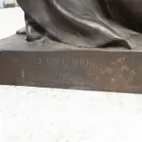 Jean Gautherin, Clotilde de Surville, 1877, bronze