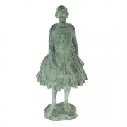 Haig Patigian, Mary Clark, (Young Girl in Dress), 1912, bronze