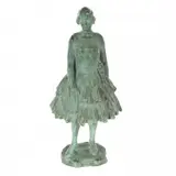 Haig Patigian, Mary Clark, (Young Girl in Dress), 1912, bronze