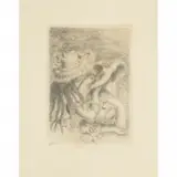Pierre-Auguste Renoir, La Chapeau Epingle, (The Hat Pin), drypoint