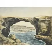 Haig Patigian, Santa Cruz, 1897, watercolor on paper