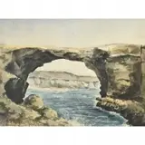 Haig Patigian, Santa Cruz, 1897, watercolor on paper