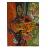 Norman Rubington, Roma, 1952, oil on canvas