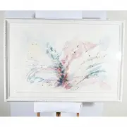 Grace Koo, Abstract, watercolor and collage