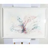 Grace Koo, Abstract, watercolor and collage