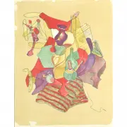 William A. Gaw, 1st State, 1963, lithograph