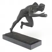 Clemente Spaminato, The Sprinter, 1946, bronze