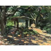 Keith Ward, Forest View, oil on canvas