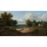 Patrick Nasmyth, Landscape, oil on panel