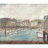 Pascal Cucaro, Harbor Scene