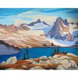 Nicholas J. Bott, Mountain Lake Scene