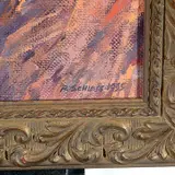 Richard Schloss, Seascape, 1995, oil on canvas