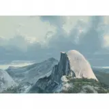 David Dematteo, Dome Landscape, oil on board