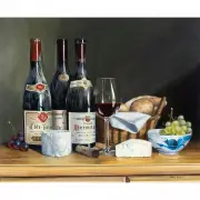 Fabulous Rhone with Bread by Peter Kotka, oil on linen, sold Mar 2023