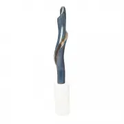 Marnfred Karl Eberhardt, Sign of Life, (Blue), 2003, bronze