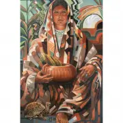 Jon Lightfoot, Turtle Harvest, oil on canvas