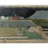 Streeter Blair, Kansas 1907 Cyclone Coming, 1956, oil on canvas