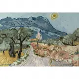 Robert Mendoze, Le Mount Coudon, oil on canvas