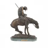 James Baillie Fraser, End of the Trail, bronze
