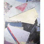 George Miyasaki, Cherokee Red, 1984, mixed media