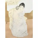 Mary Cassat, Maternal Caress, drypoint and aquatint