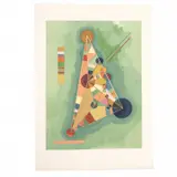Wassily Kandinsky, Bunt Im Dreieck, lithograph
