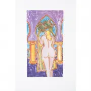 Dan May, Nude, 1997, acrylic on paper