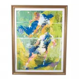 Match Point by LeRoy Neiman, serigraph, sold Jun 2023