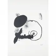 Joan Miró, Abstract Composition, lithograph
