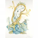 Salvador Dalí, Stillness of Time, 1976, lithograph