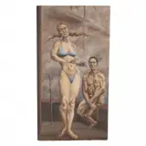 Jack Katz, Rooftop Dance, 1991, oil on canvas