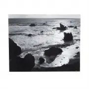 Ansel Adams, Coast Near Timber Cove, gelatin silver print