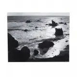 Coast Near Timber Cove by Ansel Adams, gelatin silver print, sold Aug 2023